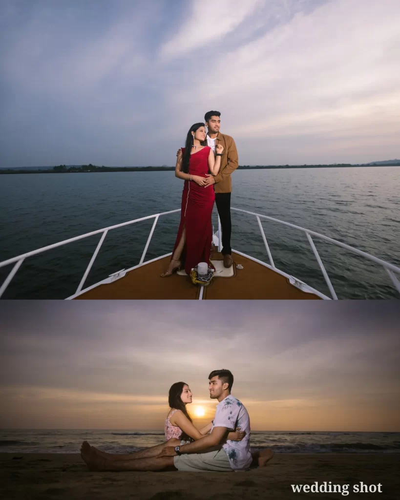 Destination pre-wedding photoshoot for newly Engagement couples